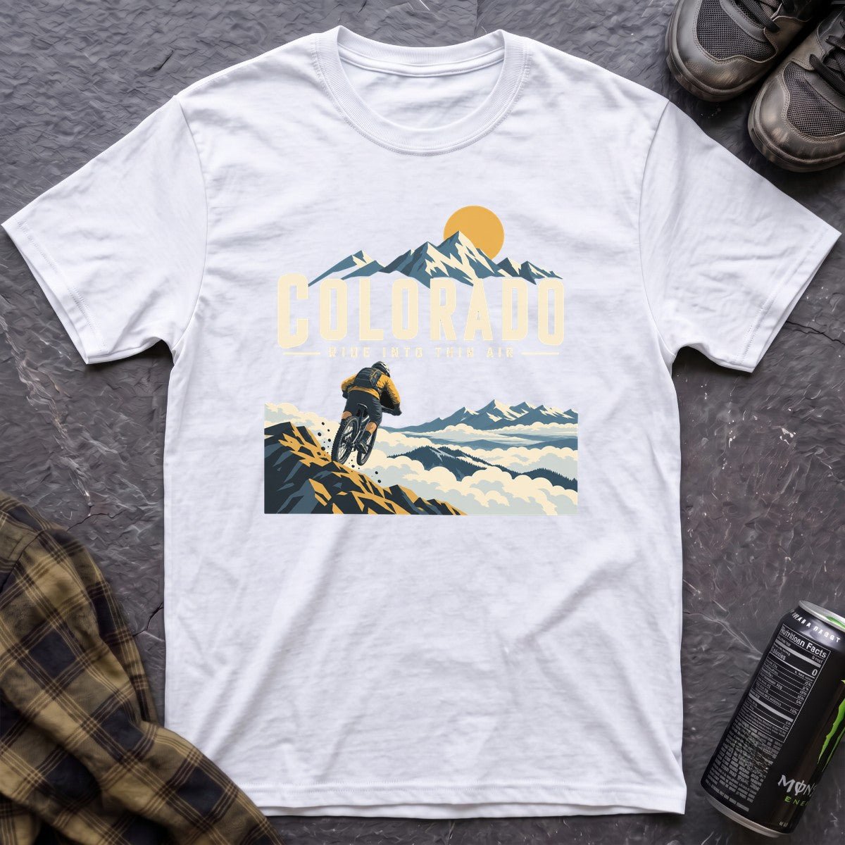 Colorado Ride Into Thin Air T-Shirt - AspenCrestOutdoors