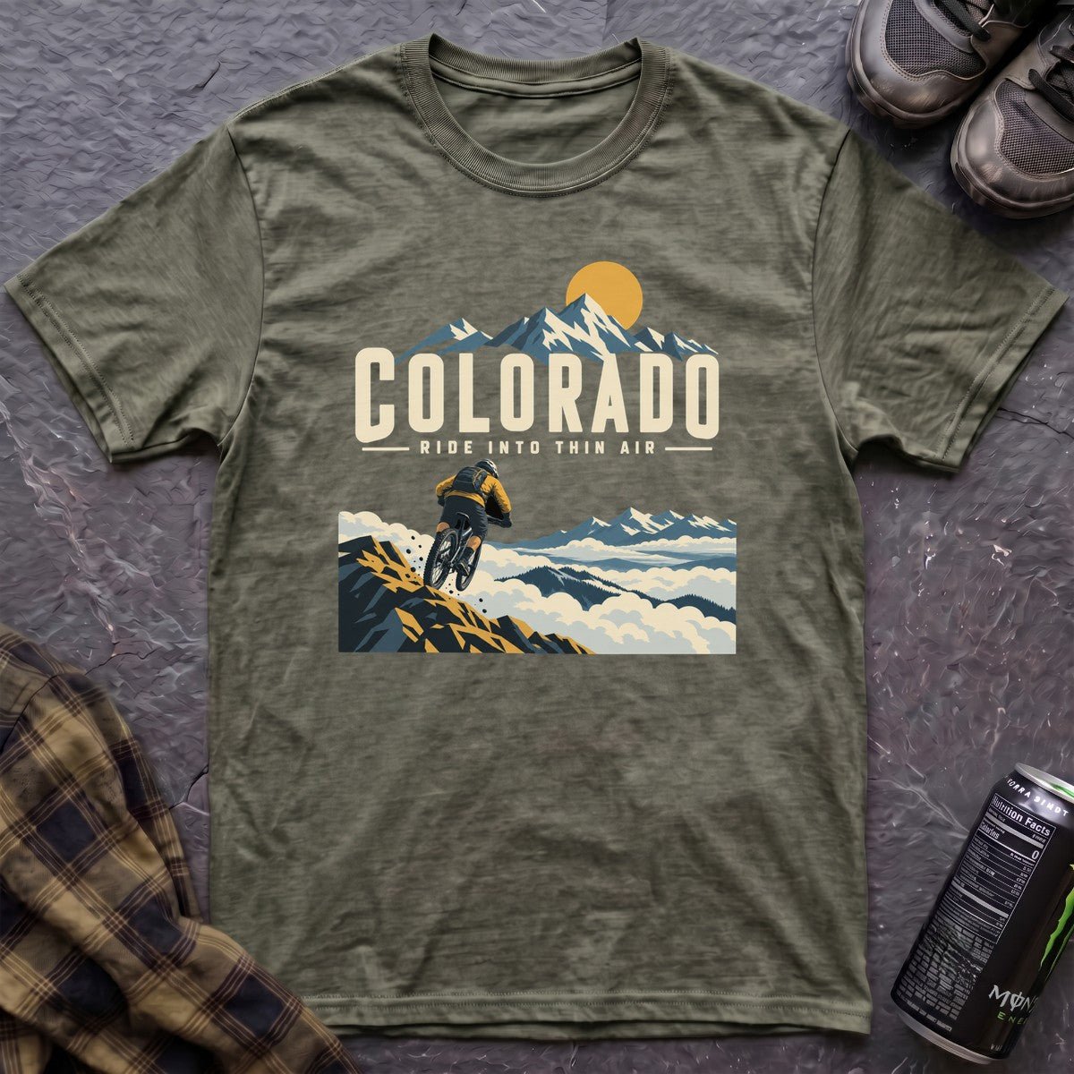 Colorado Ride Into Thin Air T-Shirt - AspenCrestOutdoors