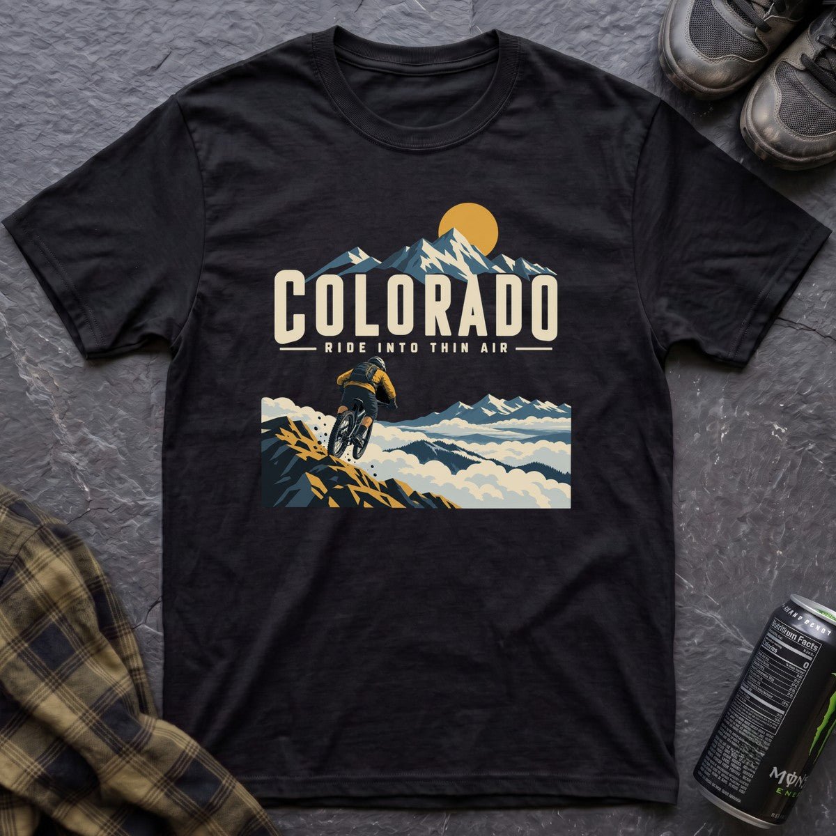 Colorado Ride Into Thin Air T-Shirt - AspenCrestOutdoors