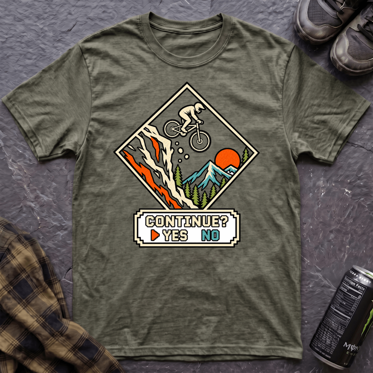 Continue? T-Shirt - AspenCrestOutdoors