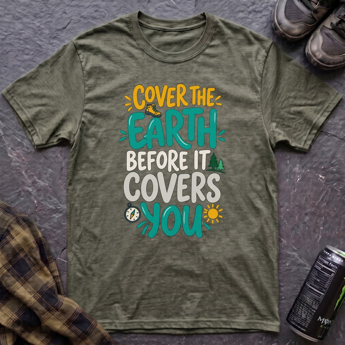 Cover the Earth 2 T-Shirt - AspenCrestOutdoors