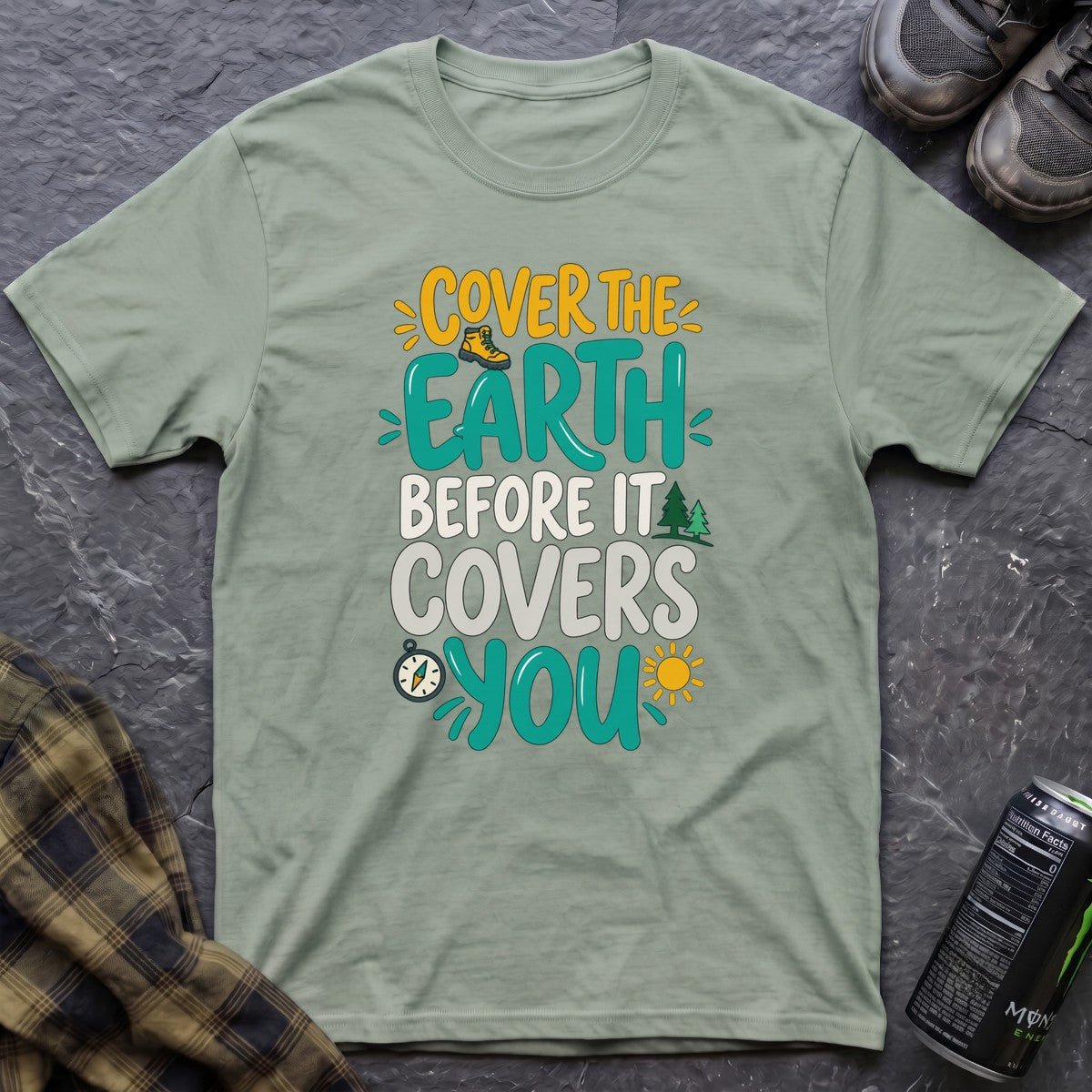 Cover the Earth 2 T-Shirt - AspenCrestOutdoors