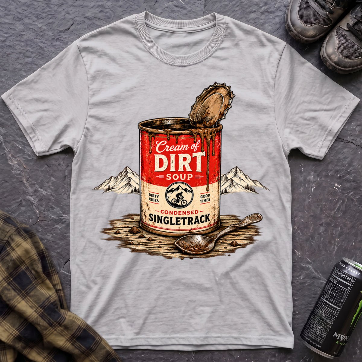 Cream of Dirt Soup T-Shirt - AspenCrestOutdoors