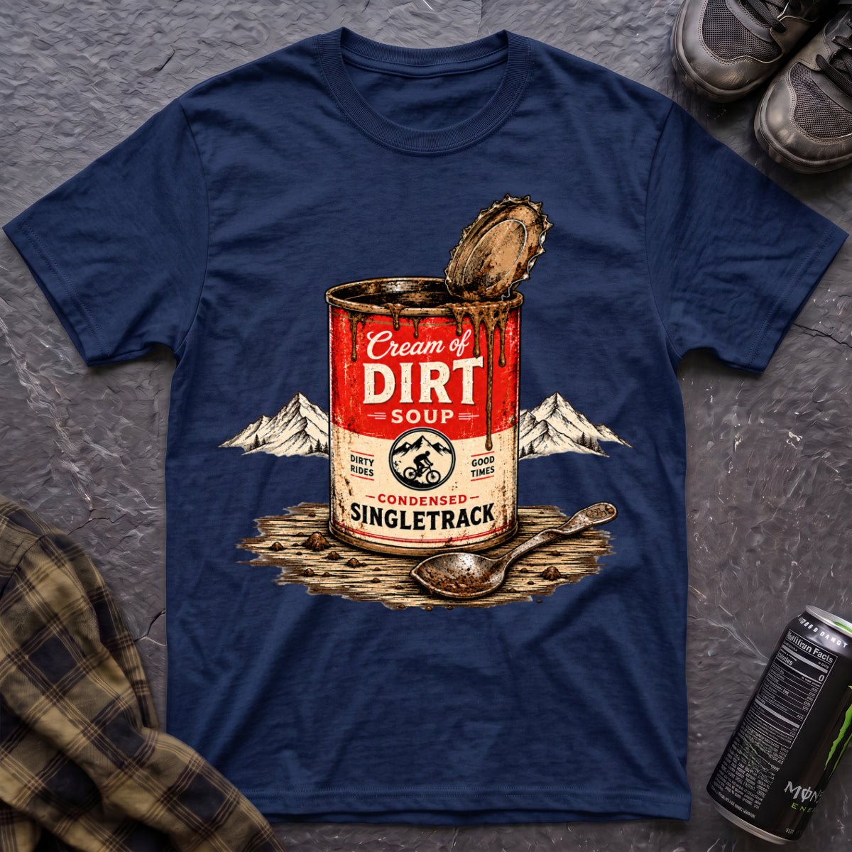 Cream of Dirt Soup T-Shirt - AspenCrestOutdoors