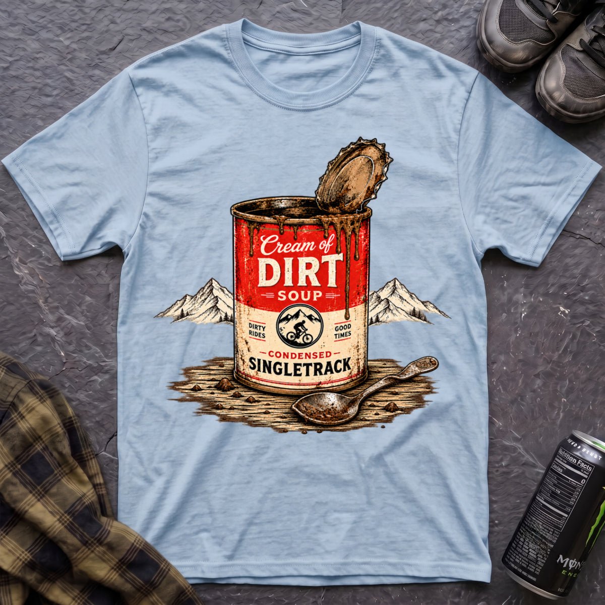 Cream of Dirt Soup T-Shirt - AspenCrestOutdoors
