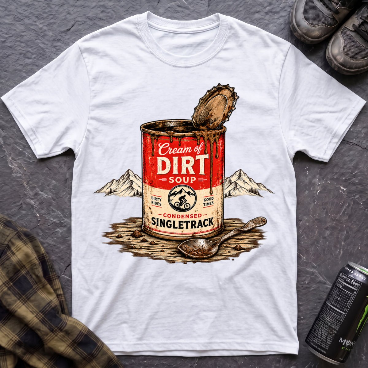 Cream of Dirt Soup T-Shirt - AspenCrestOutdoors
