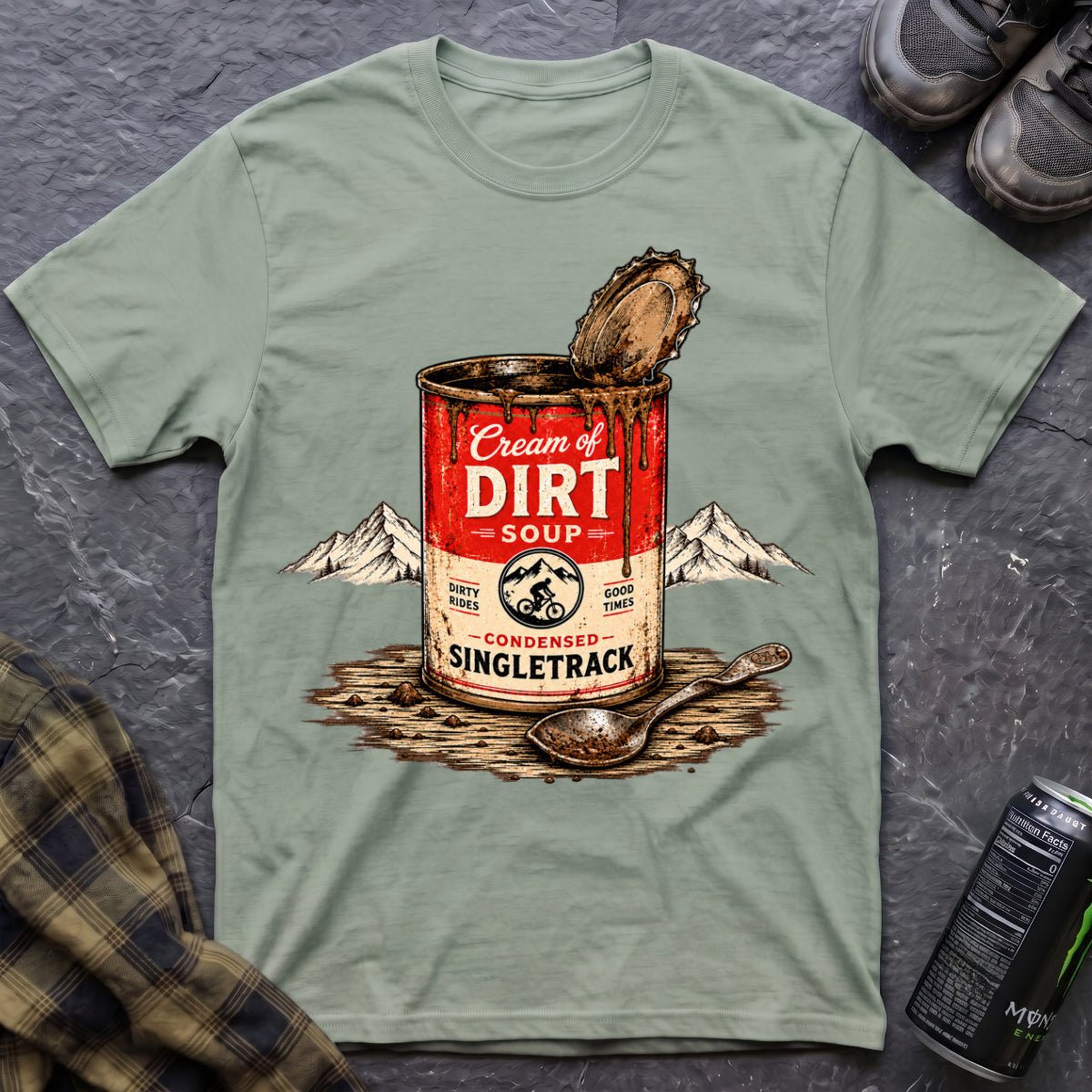 Cream of Dirt Soup T-Shirt - AspenCrestOutdoors