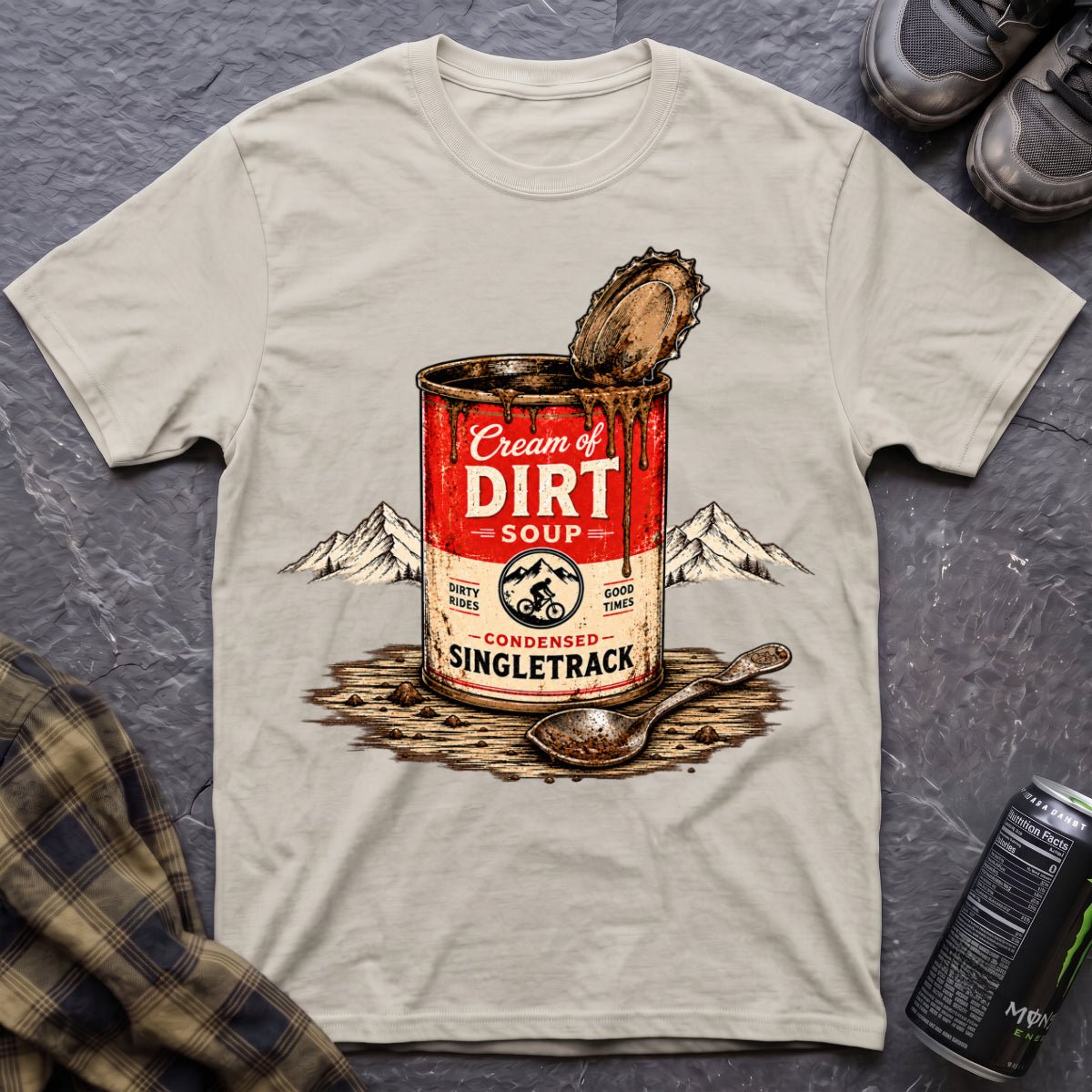 Cream of Dirt Soup T-Shirt - AspenCrestOutdoors