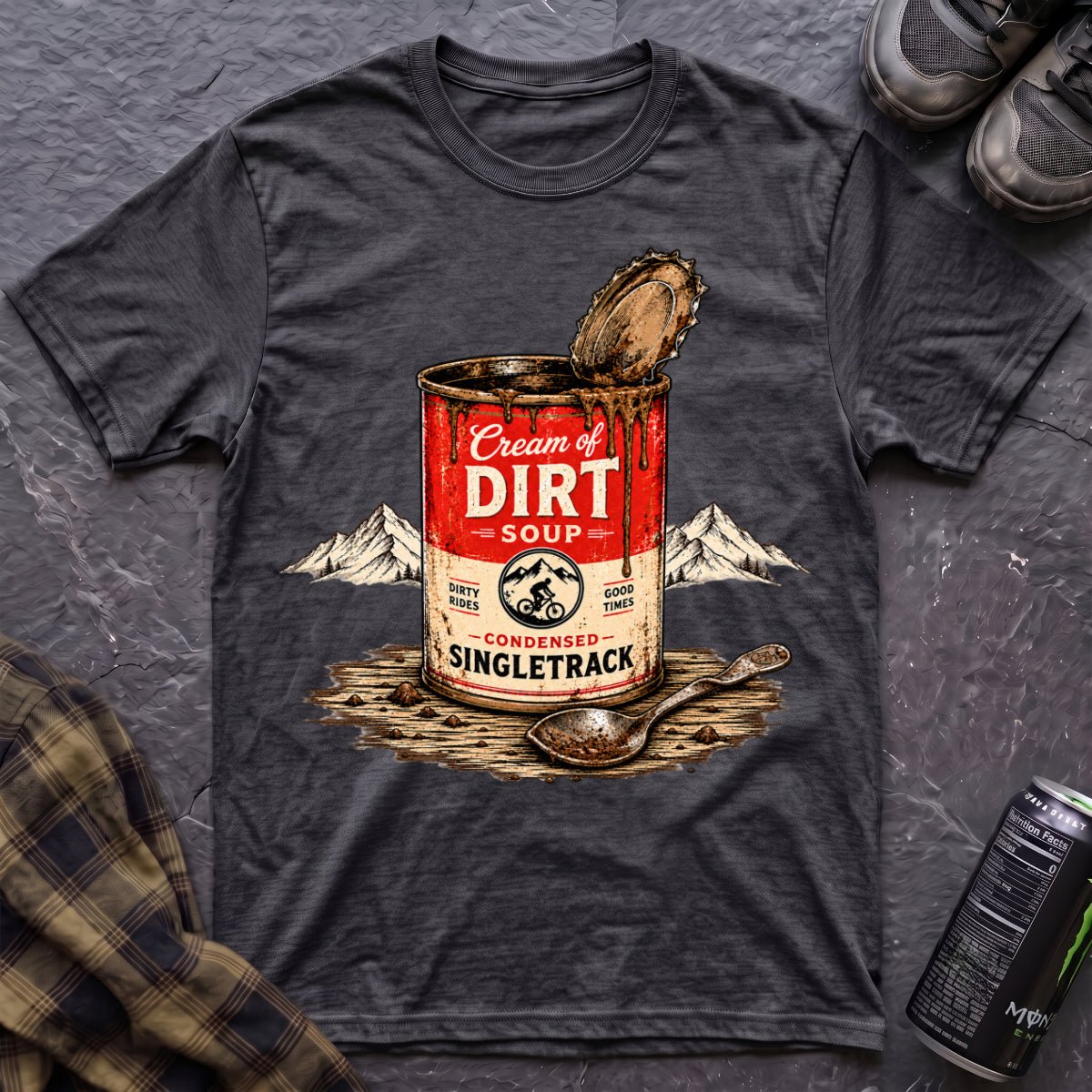 Cream of Dirt Soup T-Shirt - AspenCrestOutdoors