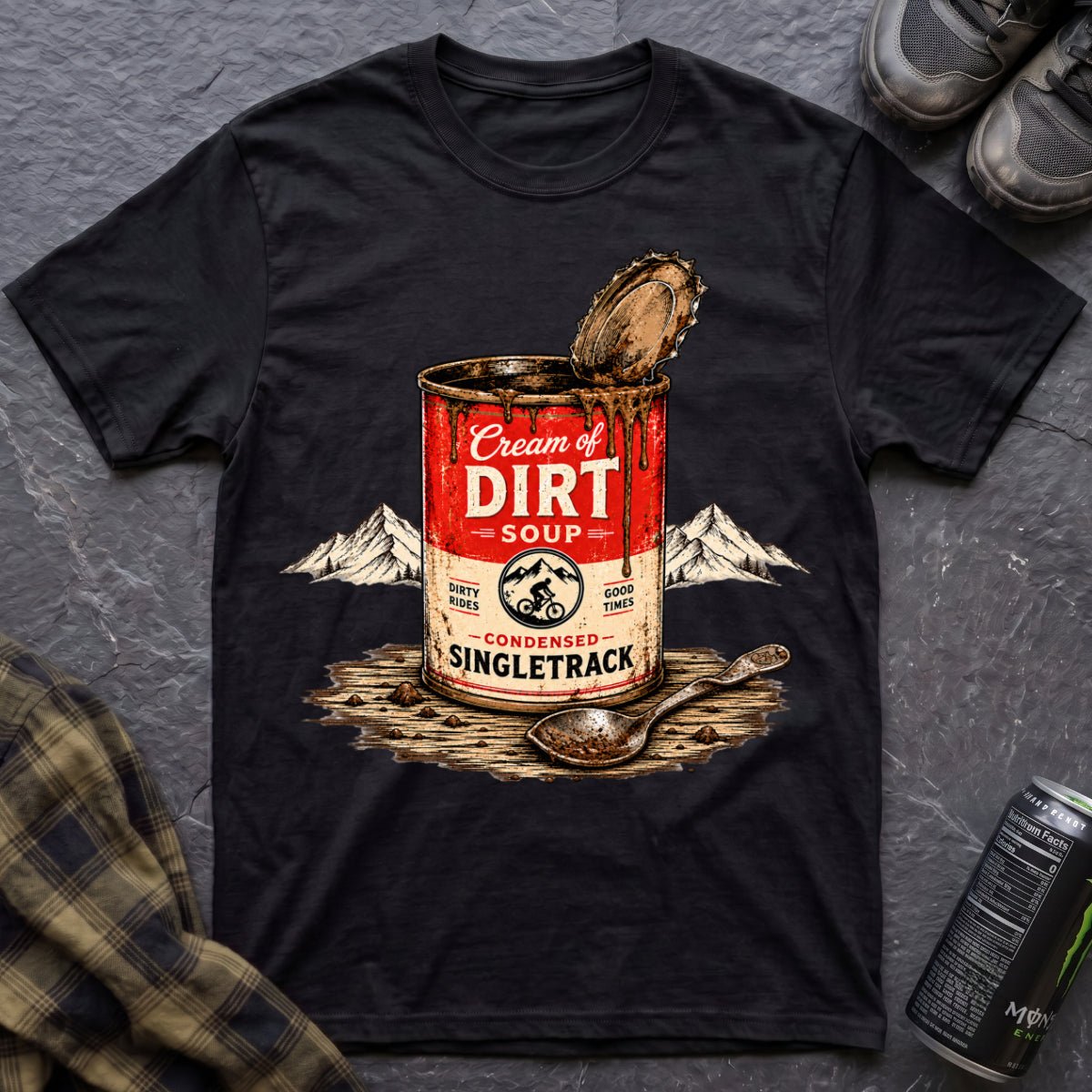 Cream of Dirt Soup T-Shirt - AspenCrestOutdoors