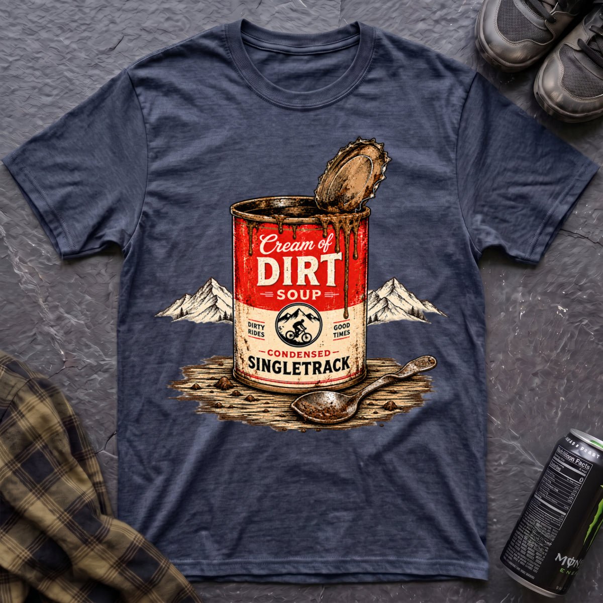 Cream of Dirt Soup T-Shirt - AspenCrestOutdoors