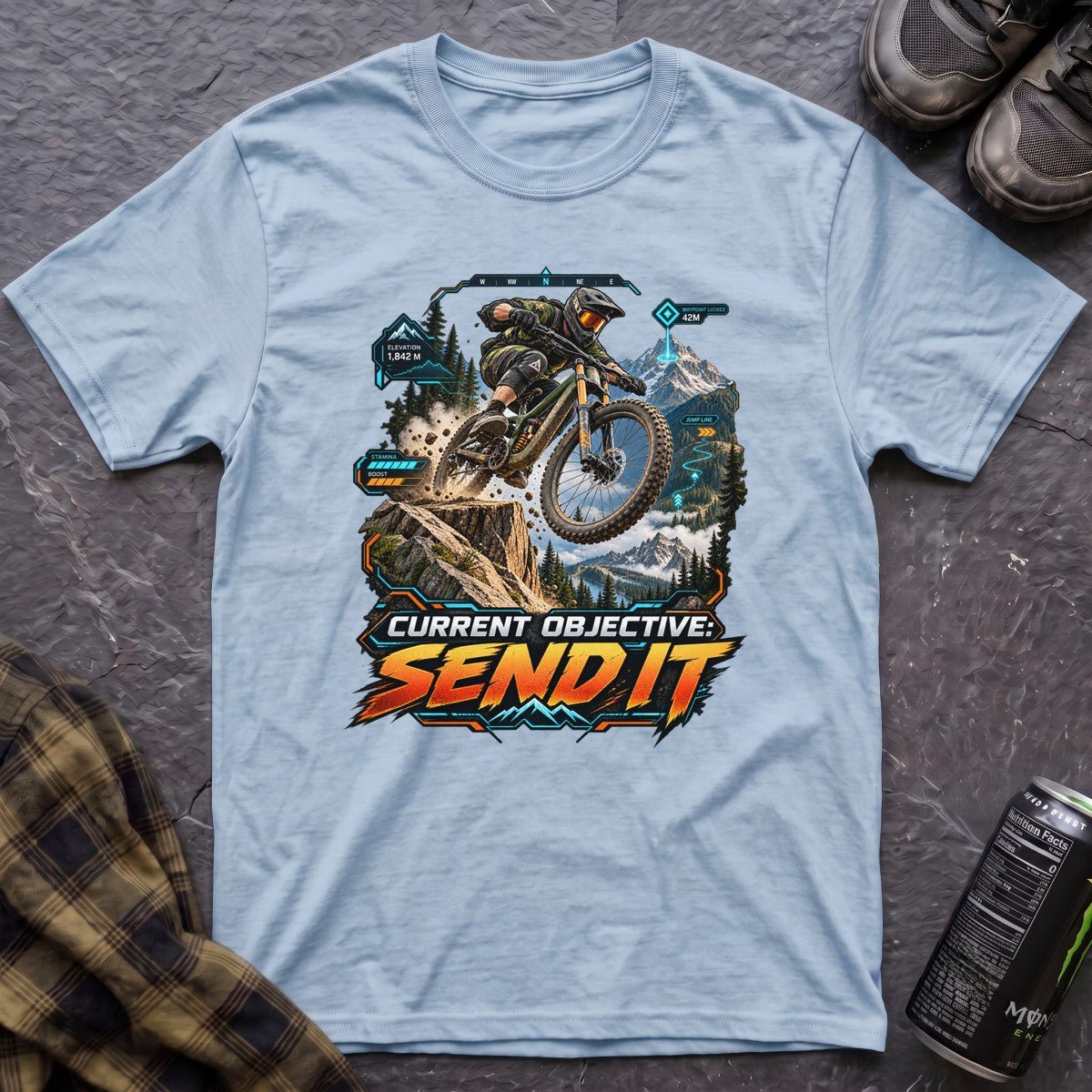 Current Objective Send It T-Shirt - AspenCrestOutdoors