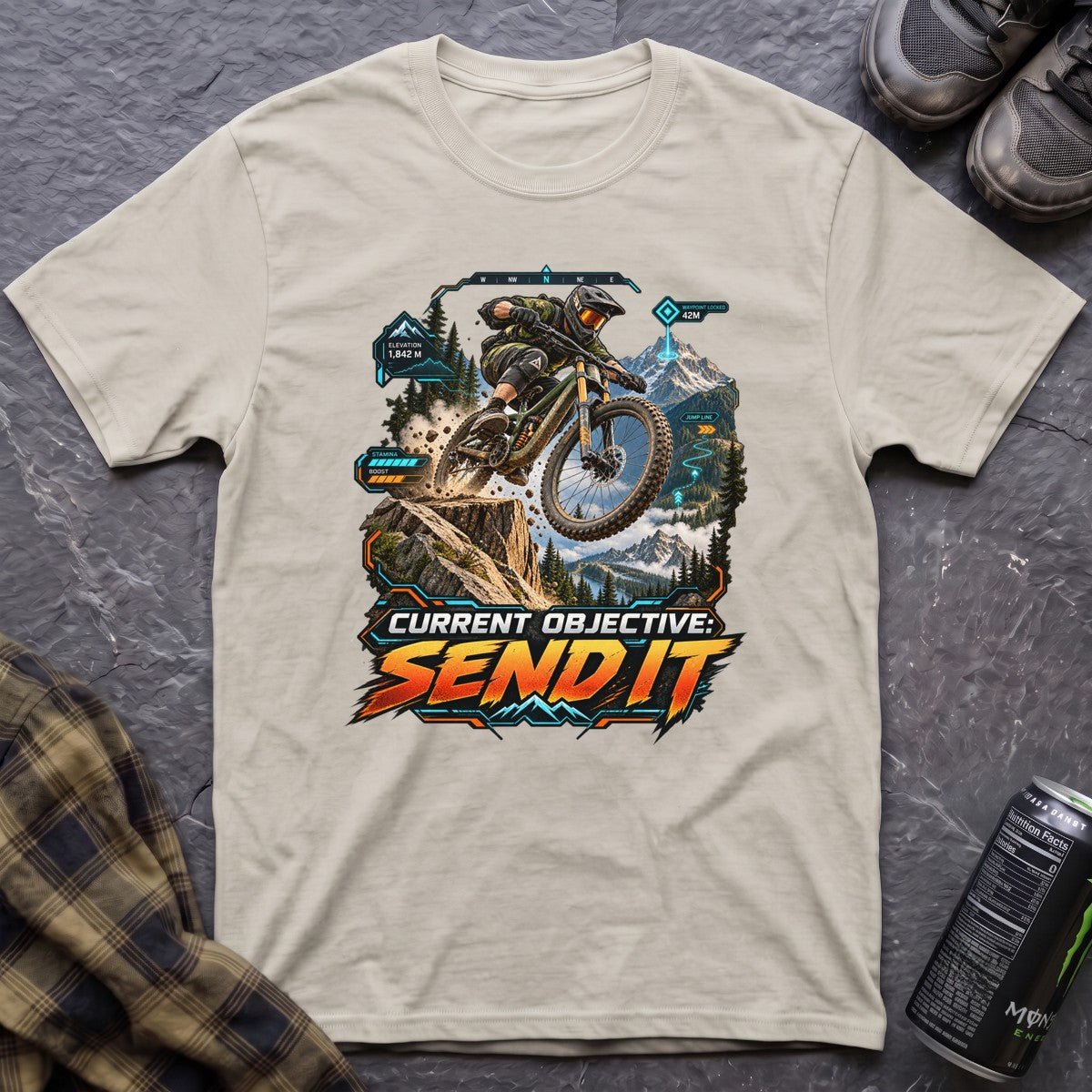 Current Objective Send It T-Shirt - AspenCrestOutdoors