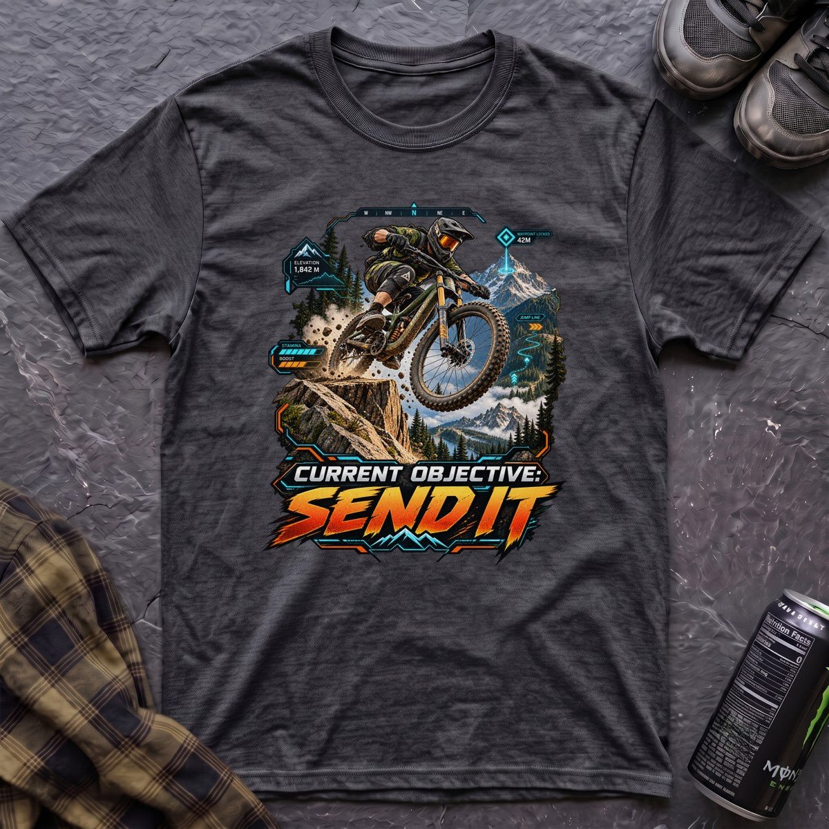 Current Objective Send It T-Shirt - AspenCrestOutdoors