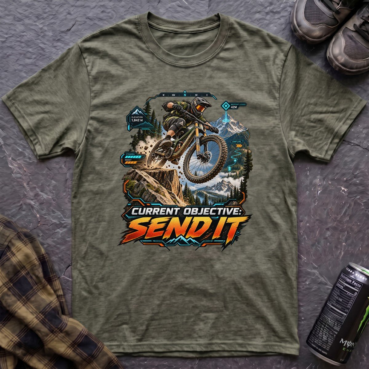 Current Objective Send It T-Shirt - AspenCrestOutdoors