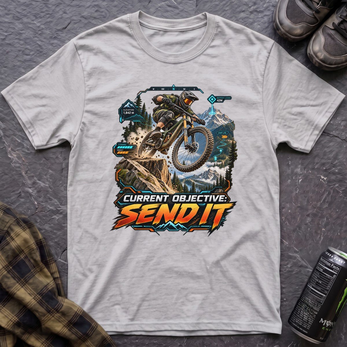 Current Objective Send It T-Shirt - AspenCrestOutdoors