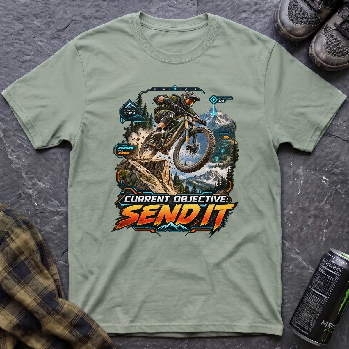 Current Objective Send It T-Shirt - AspenCrestOutdoors
