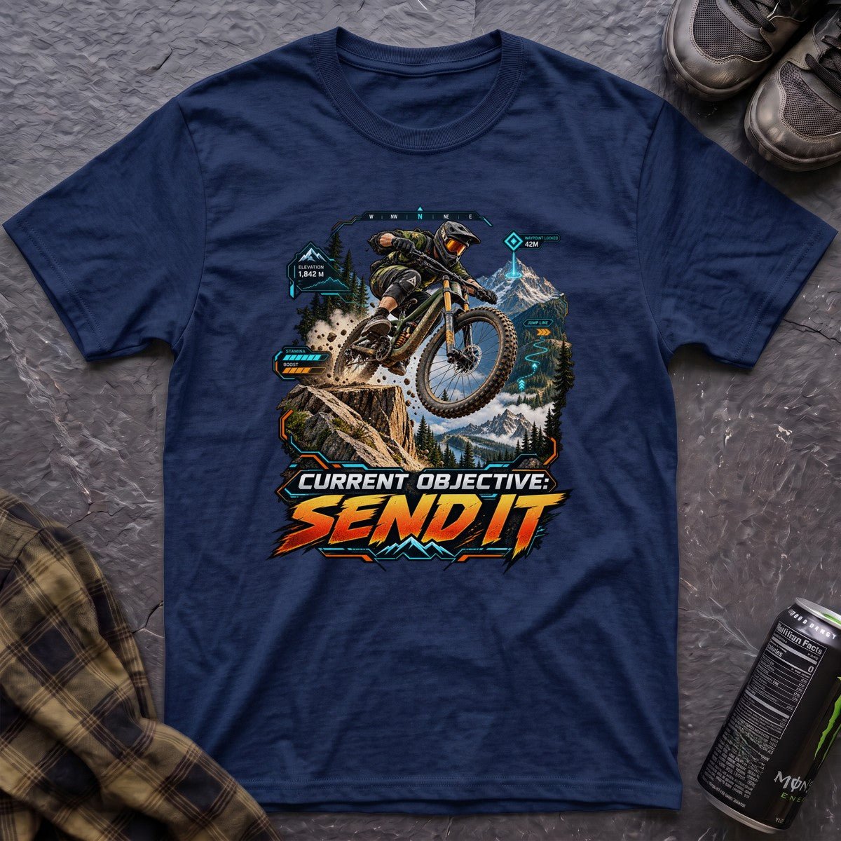 Current Objective Send It T-Shirt - AspenCrestOutdoors