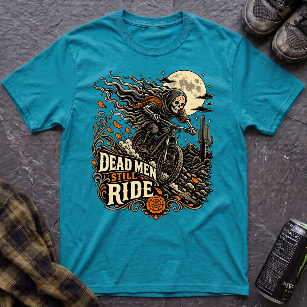 Dead Men Still Ride T-Shirt - AspenCrestOutdoors