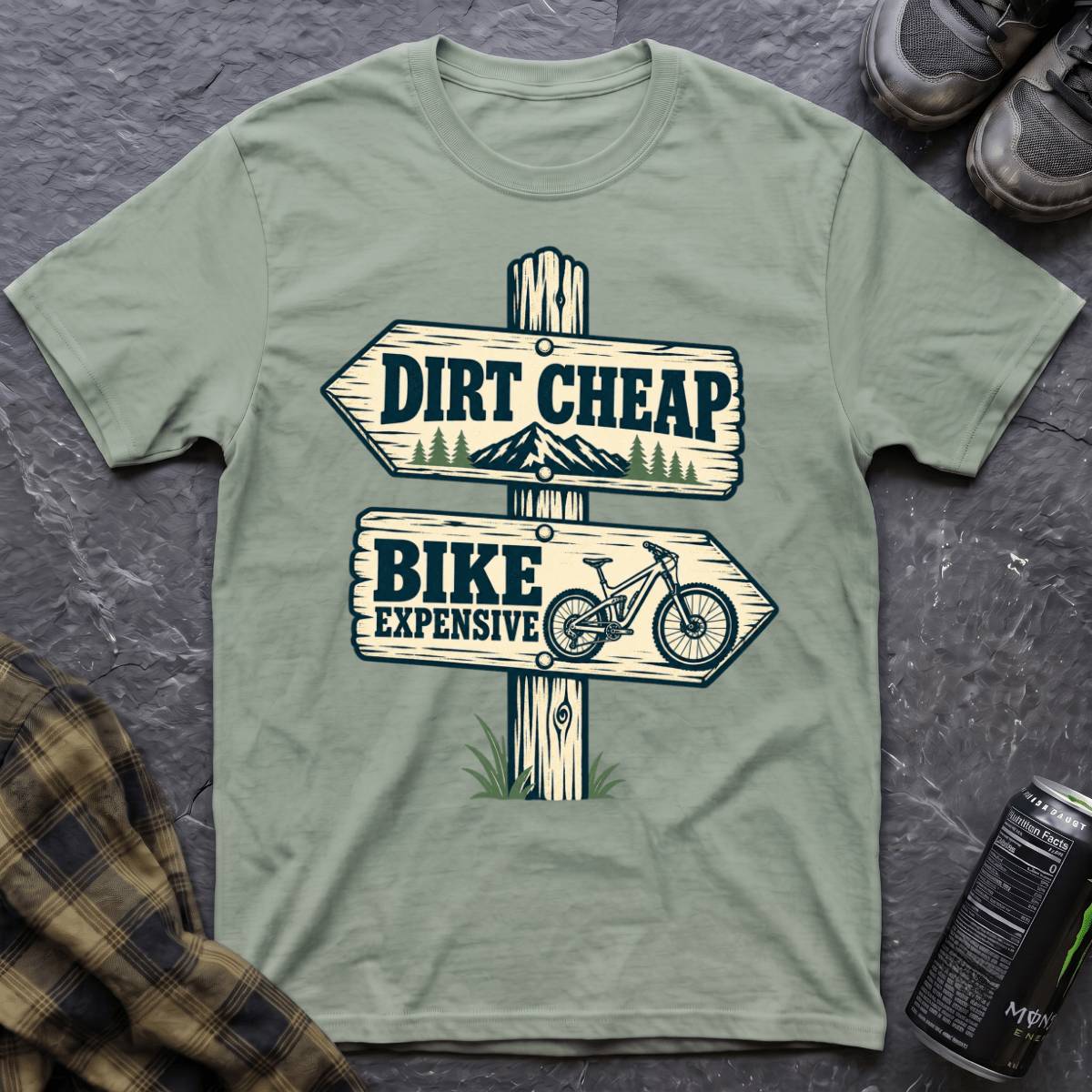 Dirt Cheap T-Shirt - AspenCrestOutdoors