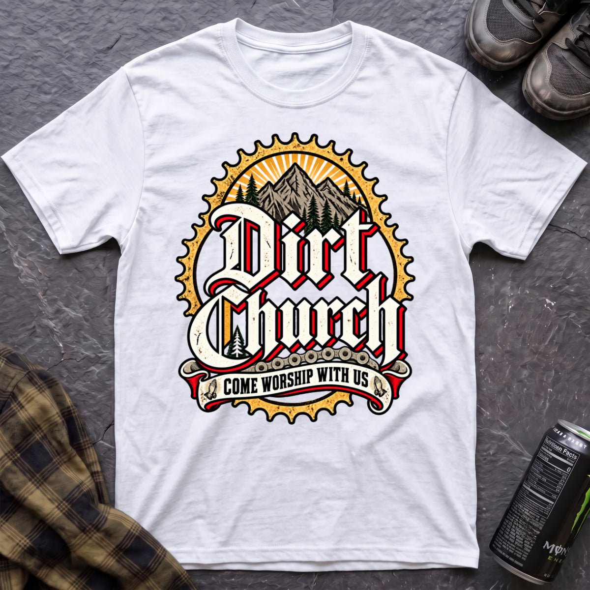 Dirt Church T-Shirt - AspenCrestOutdoors