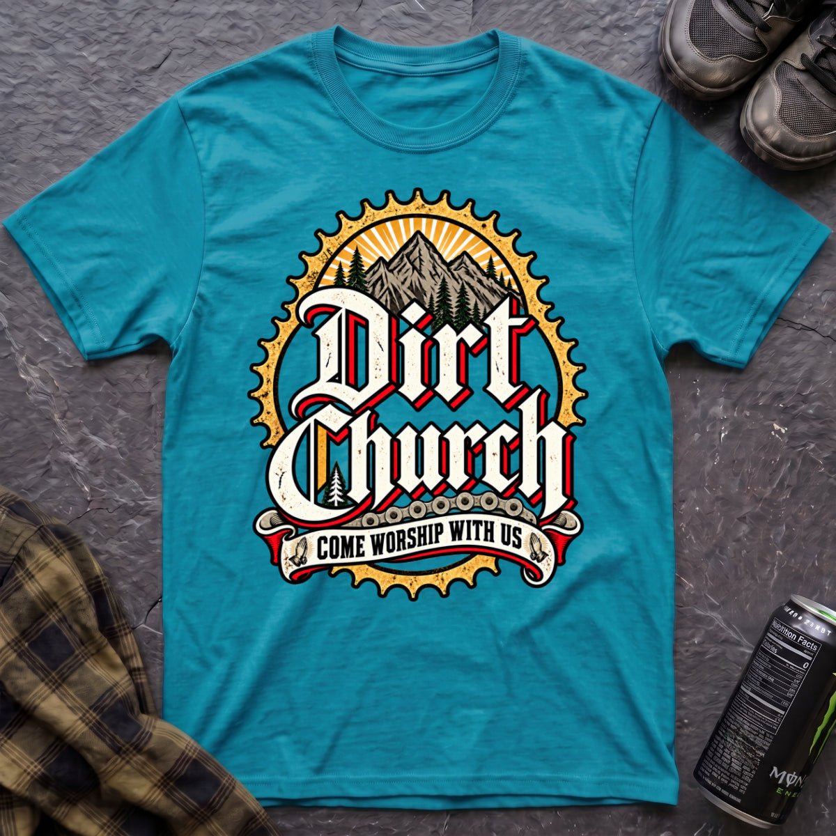 Dirt Church T-Shirt - AspenCrestOutdoors