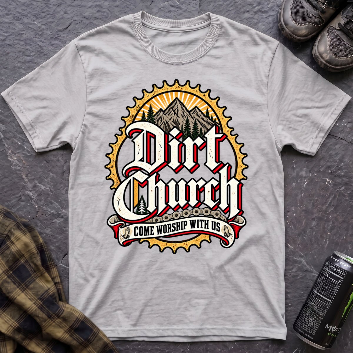 Dirt Church T-Shirt - AspenCrestOutdoors