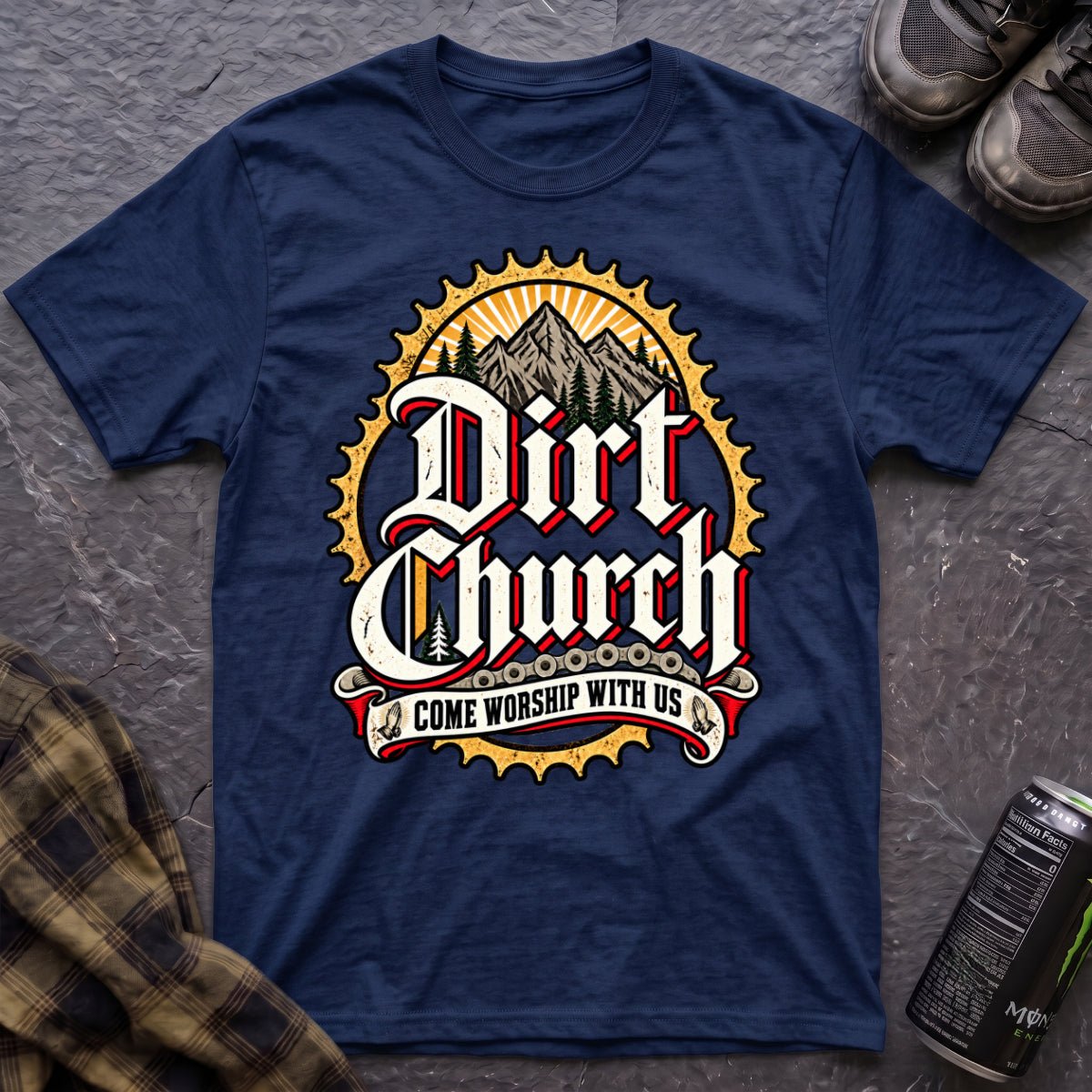 Dirt Church T-Shirt - AspenCrestOutdoors