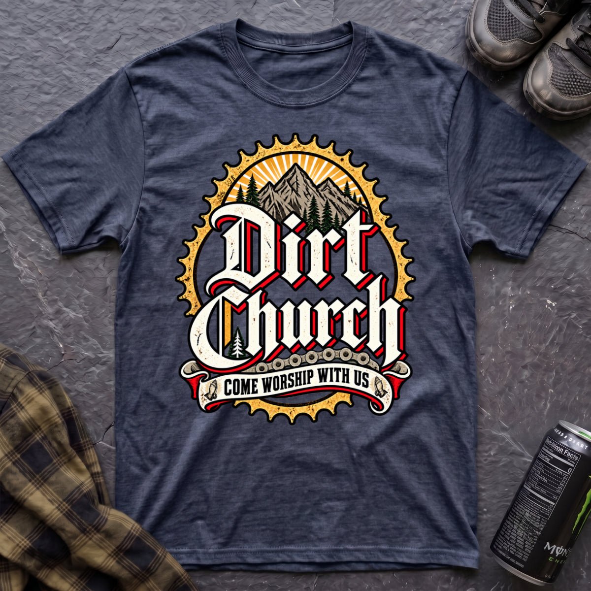 Dirt Church T-Shirt - AspenCrestOutdoors
