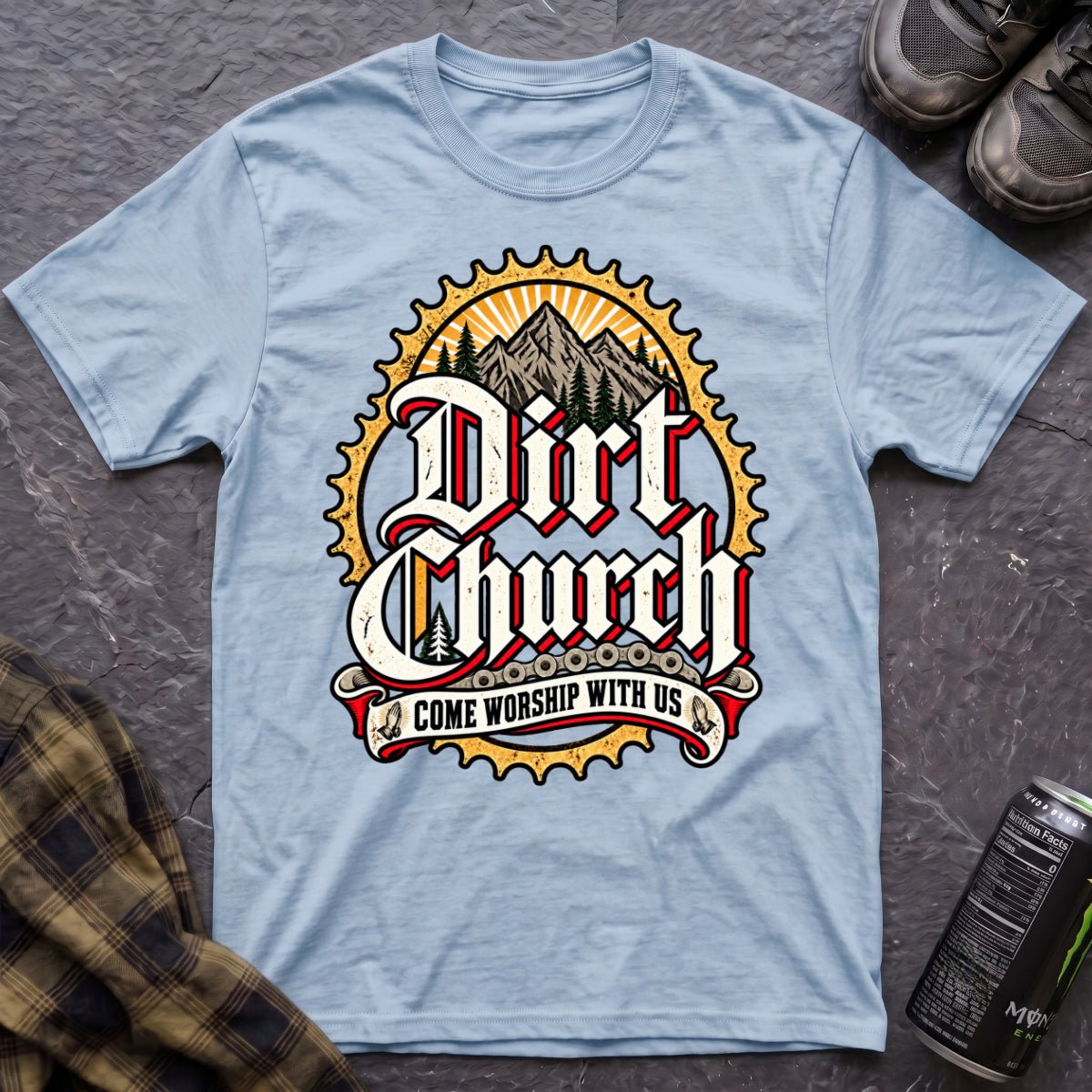 Dirt Church T-Shirt - AspenCrestOutdoors