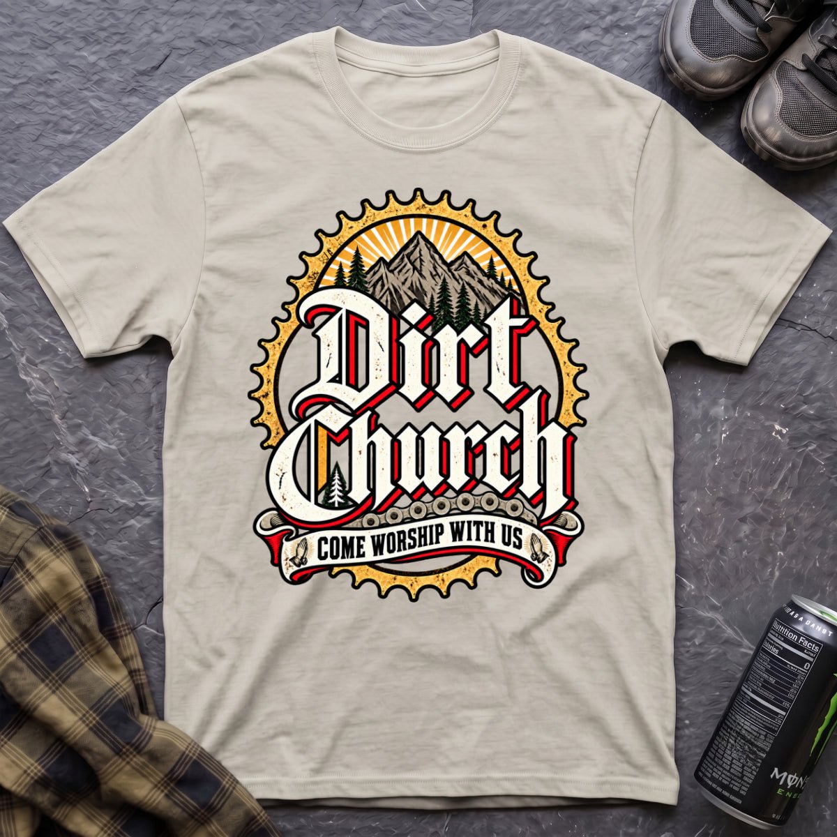 Dirt Church T-Shirt - AspenCrestOutdoors