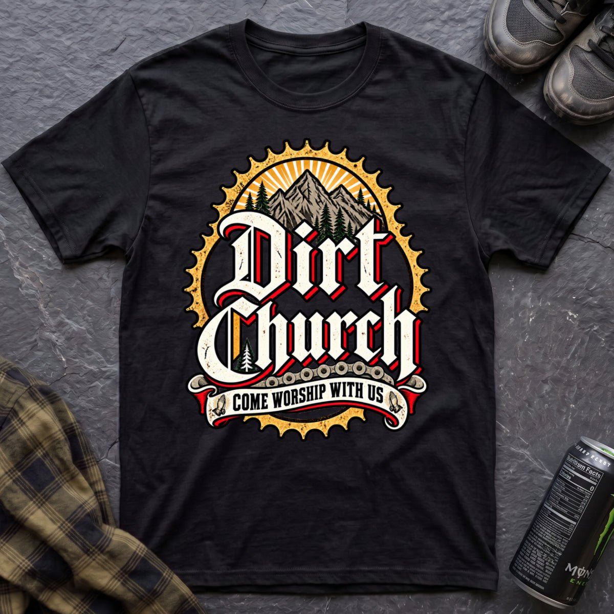 Dirt Church T-Shirt - AspenCrestOutdoors