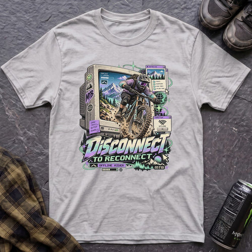 Disconnect Retro Y2K T-Shirt - AspenCrestOutdoors