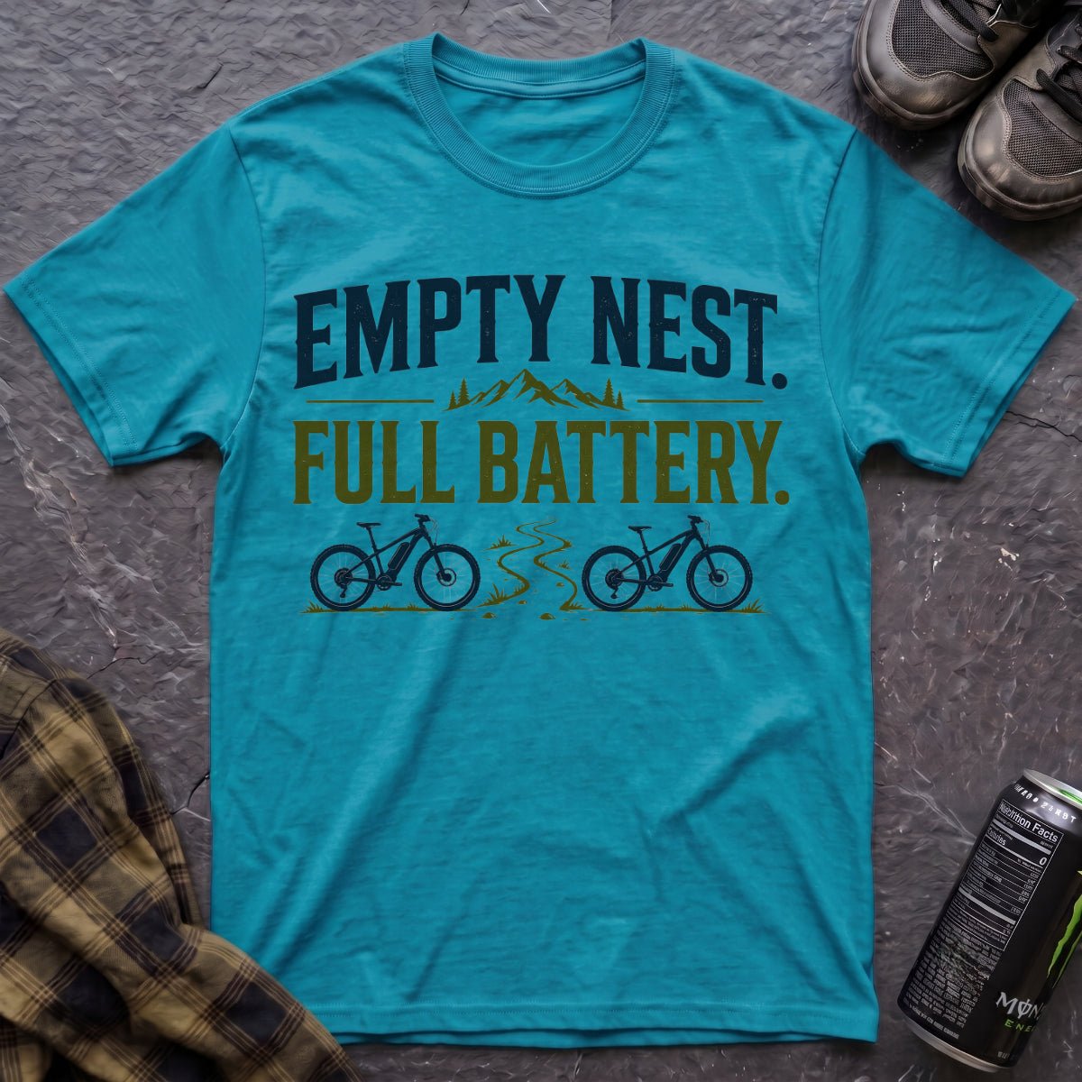 Empty Nest Full Battery T-Shirt - AspenCrestOutdoors