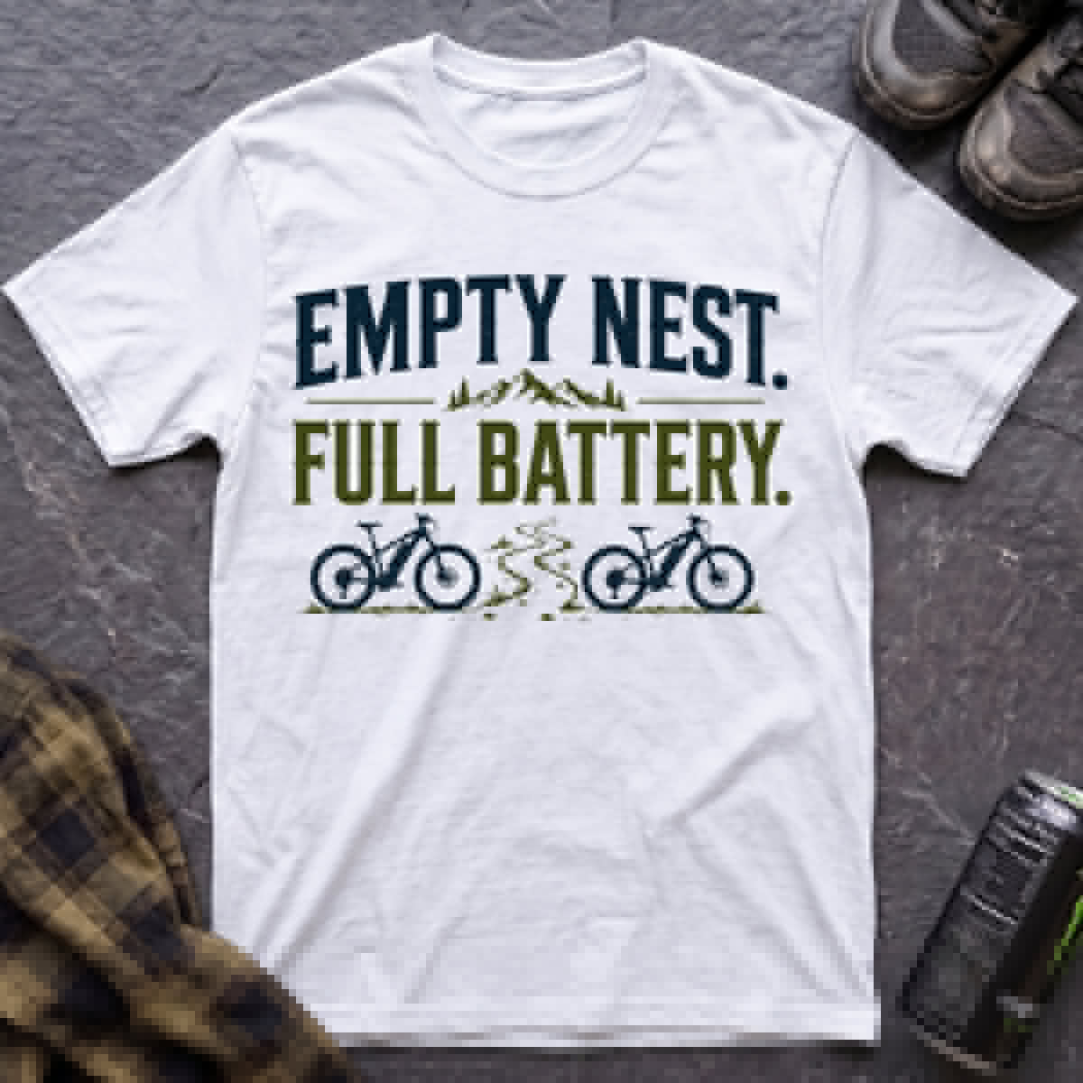 Empty Nest Full Battery T-Shirt - AspenCrestOutdoors