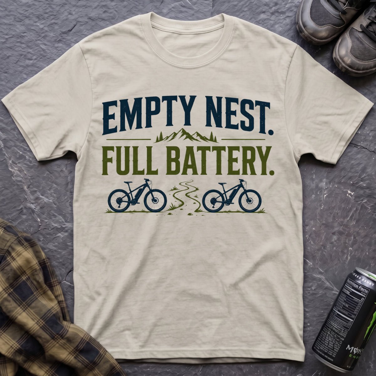 Empty Nest Full Battery T-Shirt - AspenCrestOutdoors