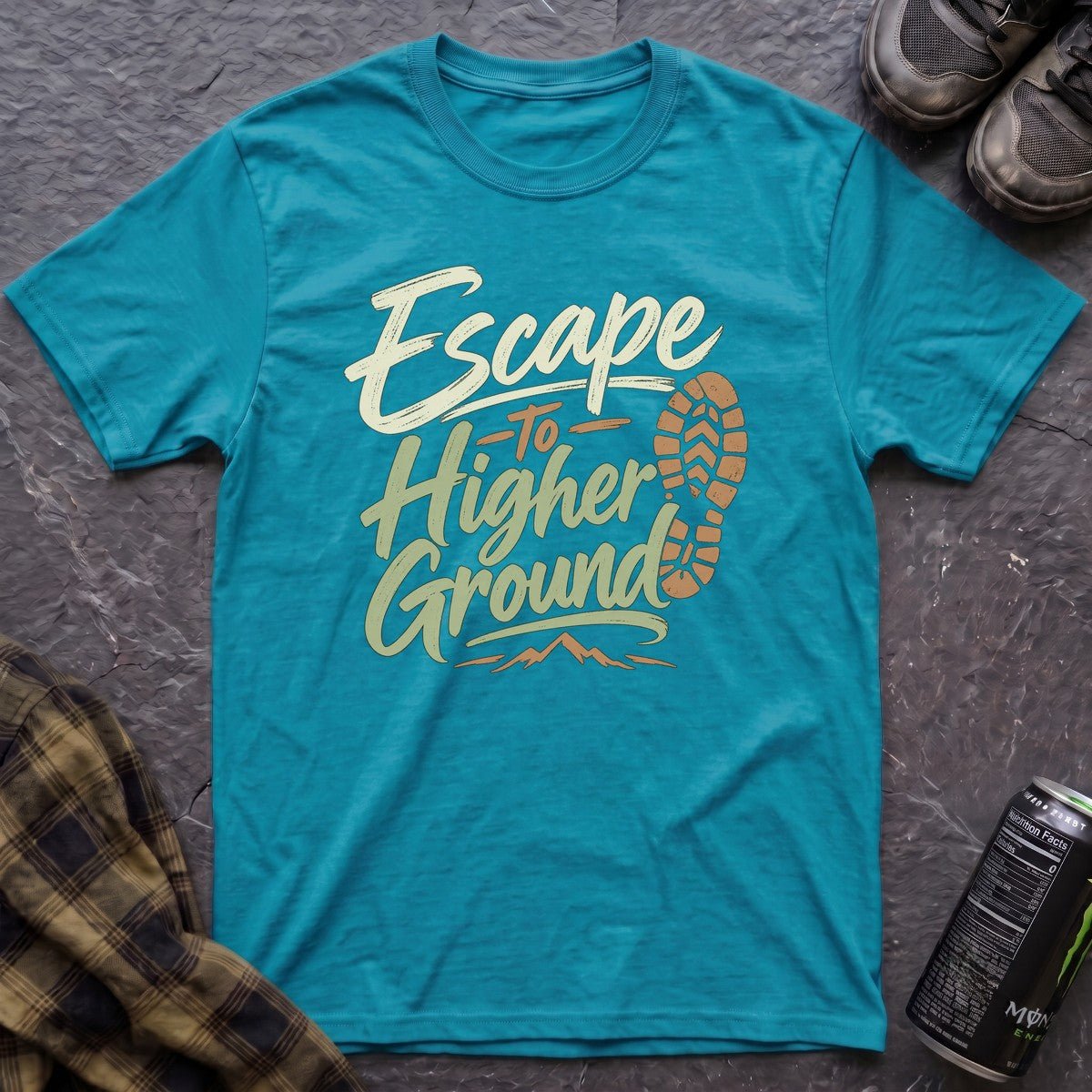 Escape to Higher Ground T-Shirt - AspenCrestOutdoors