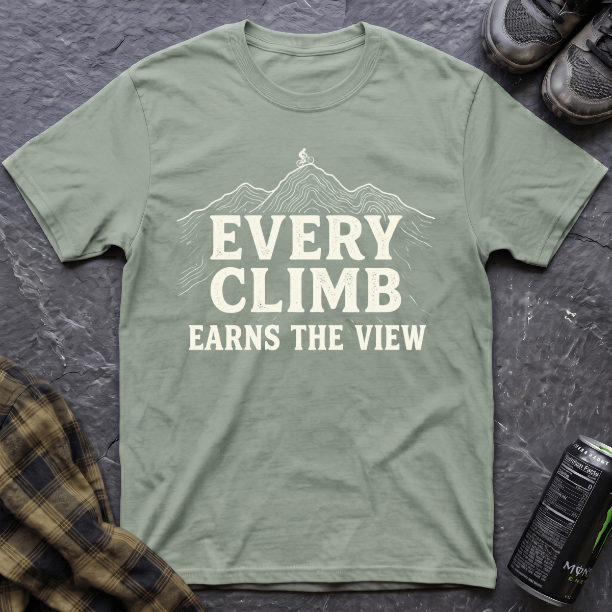 Every Climb Earns The View T-Shirt - AspenCrestOutdoors