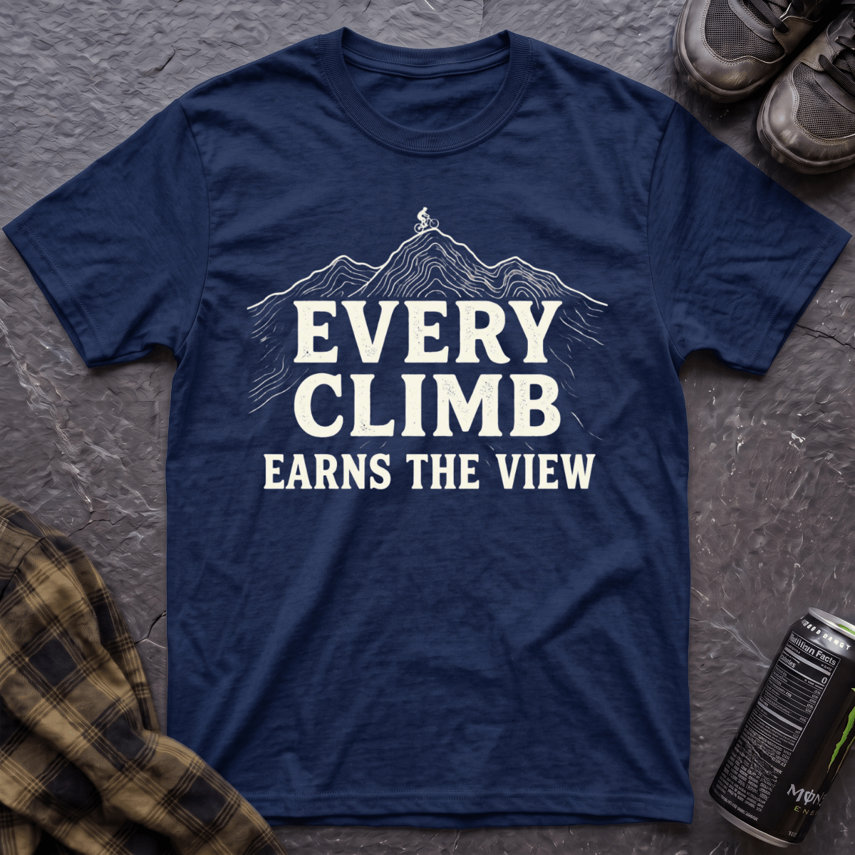 Every Climb Earns The View T-Shirt - AspenCrestOutdoors