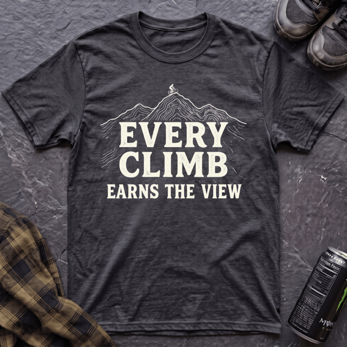 Every Climb Earns The View T-Shirt - AspenCrestOutdoors
