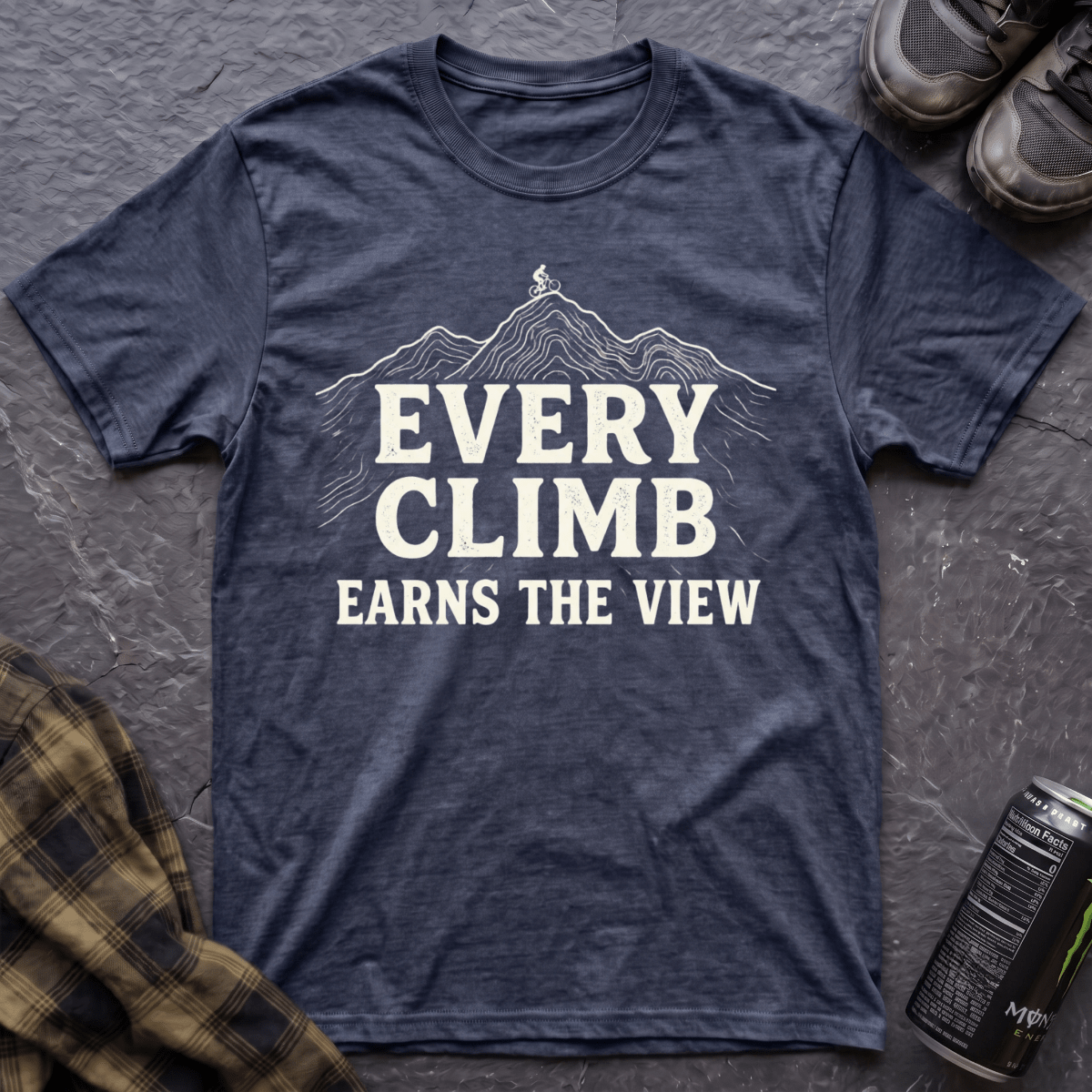 Every Climb Earns The View T-Shirt - AspenCrestOutdoors