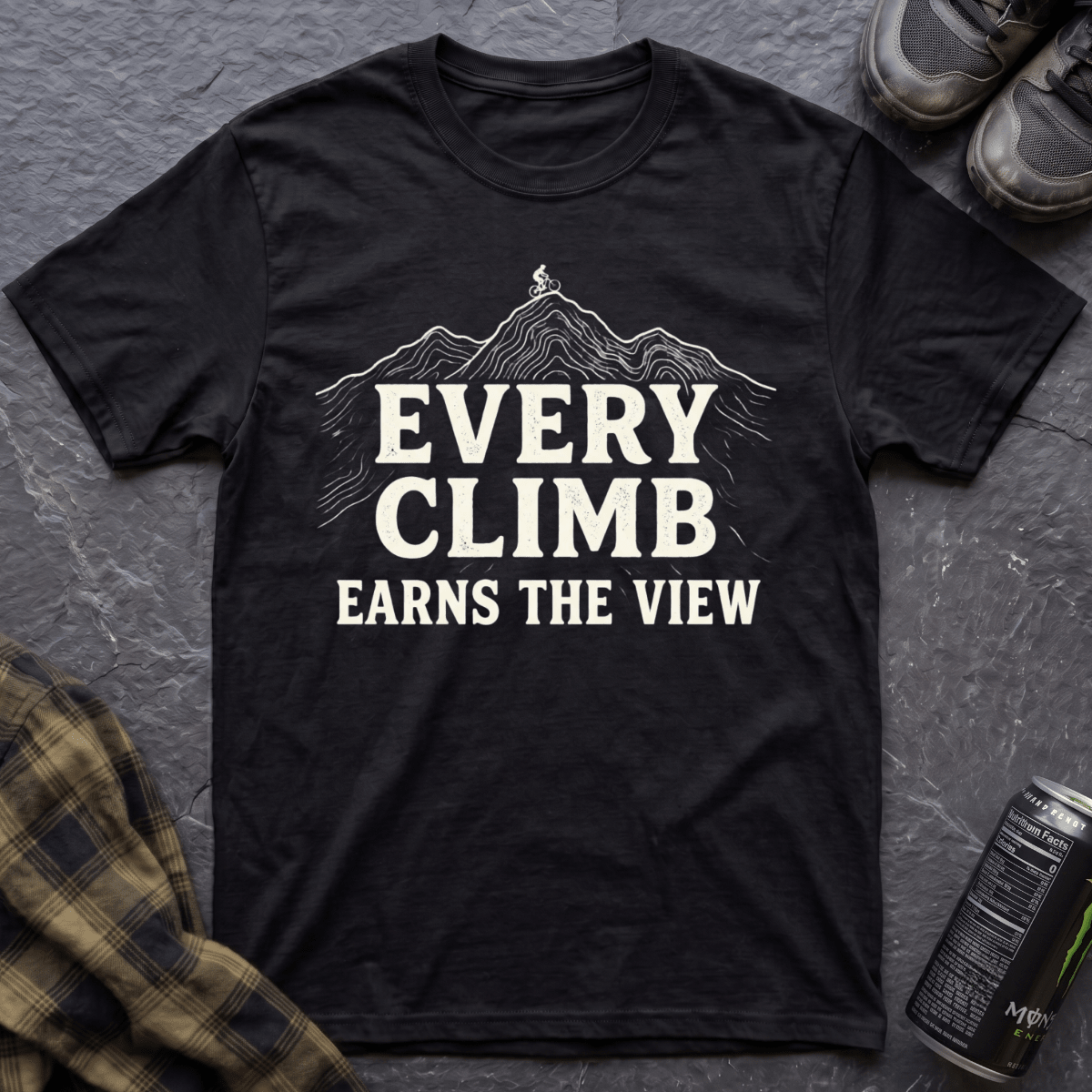 Every Climb Earns The View T-Shirt - AspenCrestOutdoors