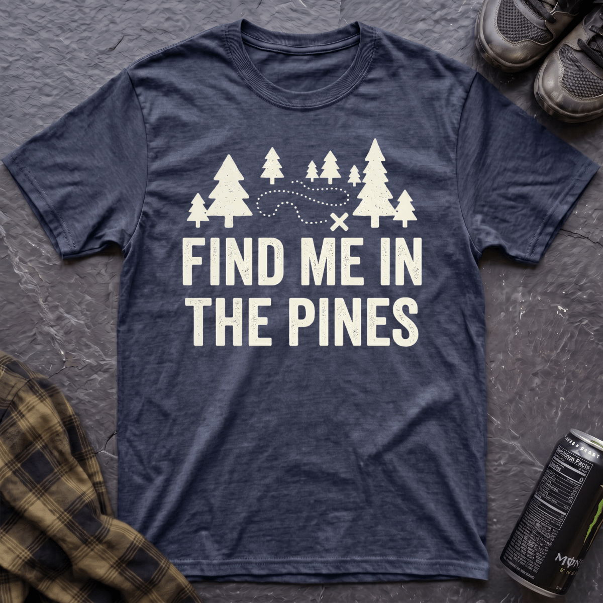 Find Me In The Pines T-Shirt - AspenCrestOutdoors