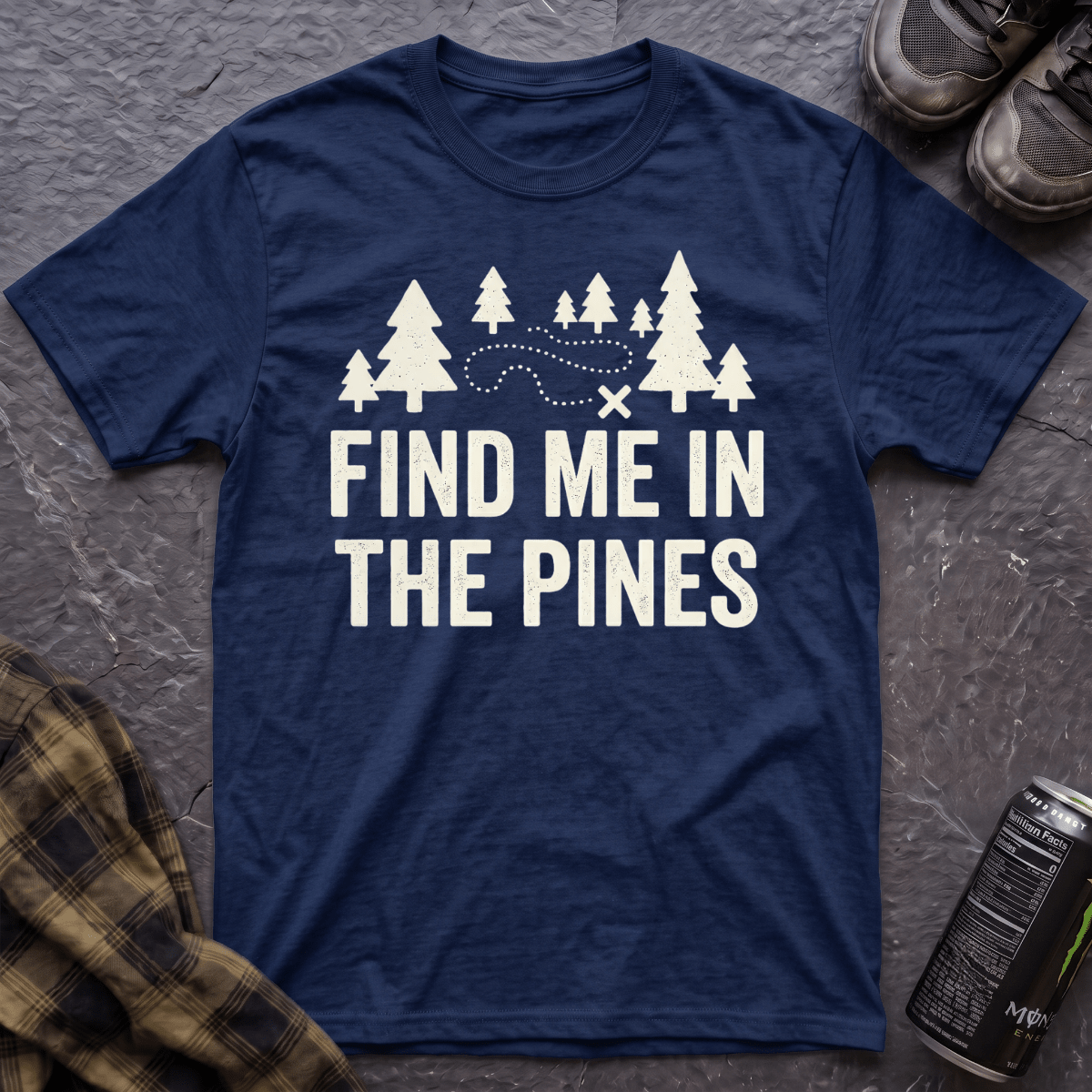 Find Me In The Pines T-Shirt - AspenCrestOutdoors