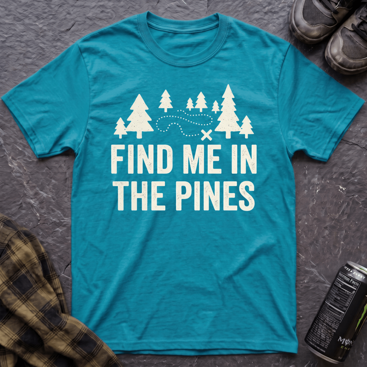 Find Me In The Pines T-Shirt - AspenCrestOutdoors