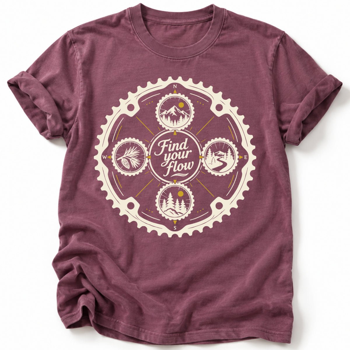 Find Your Flow T-Shirt - AspenCrestOutdoors