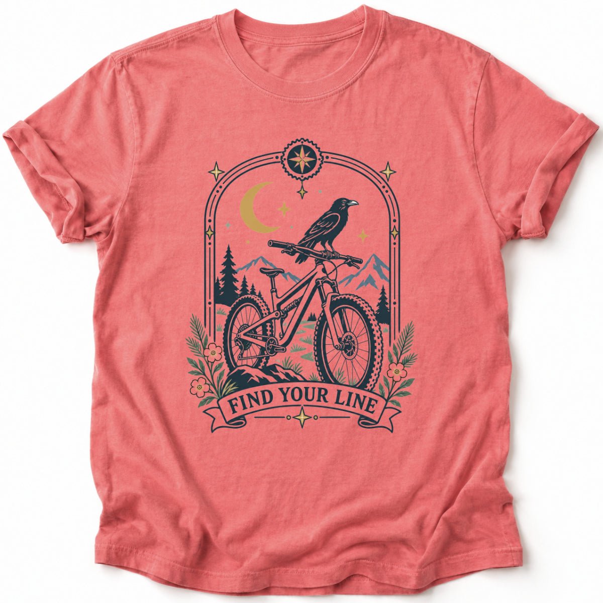 Find Your Line T-Shirt - AspenCrestOutdoors