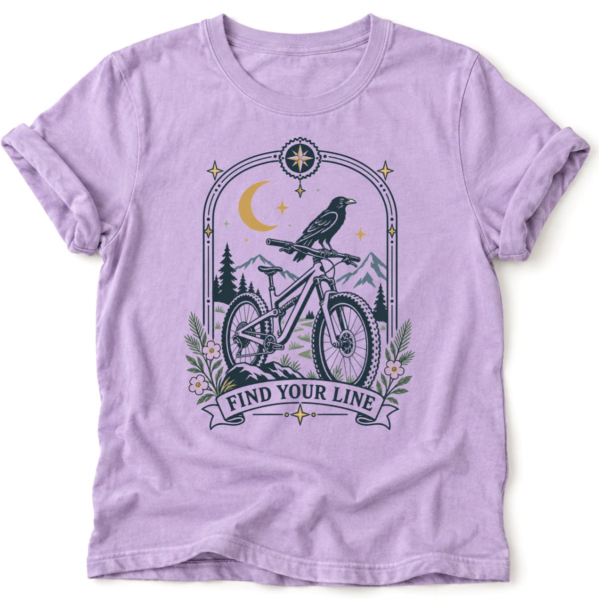 Find Your Line T-Shirt - AspenCrestOutdoors