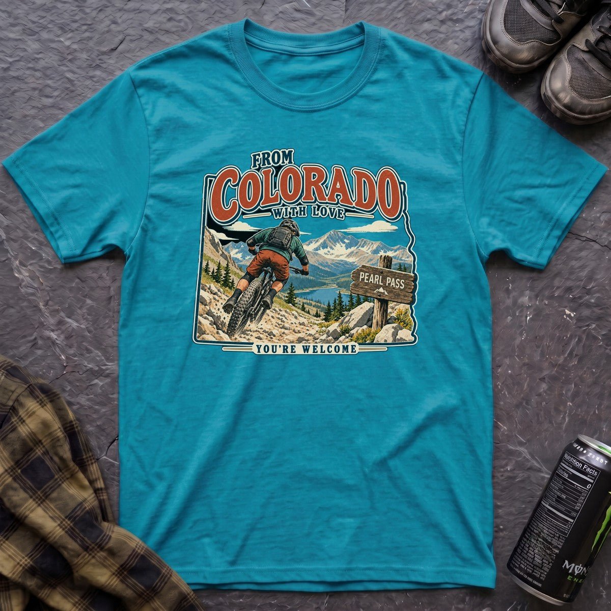 From Colorado With Love T-Shirt - AspenCrestOutdoors