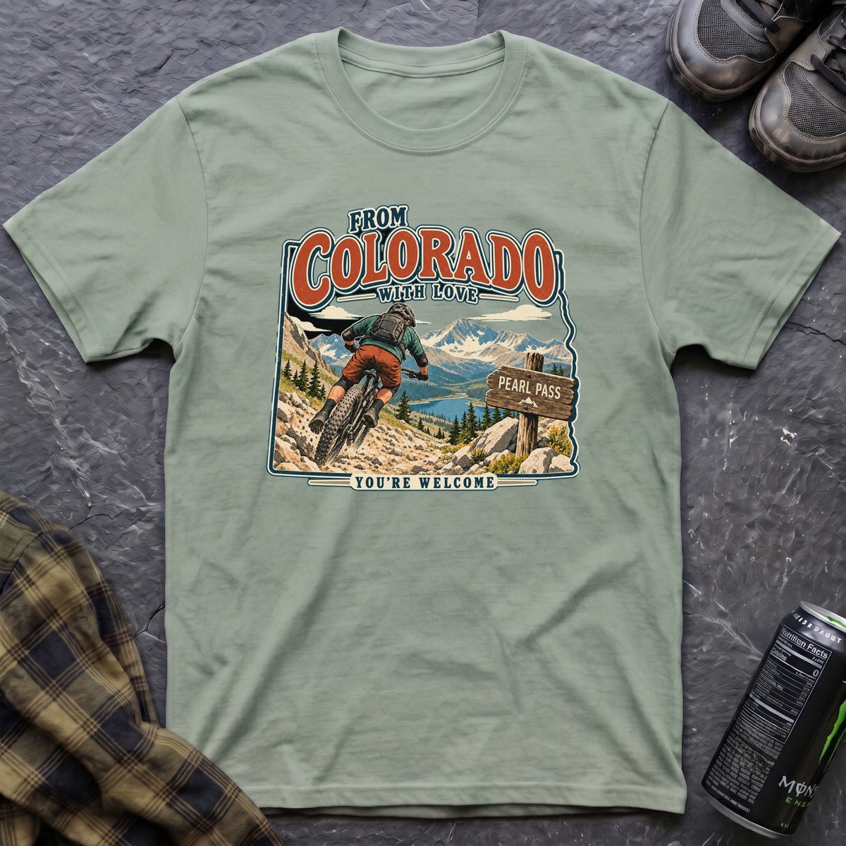 From Colorado With Love T-Shirt - AspenCrestOutdoors
